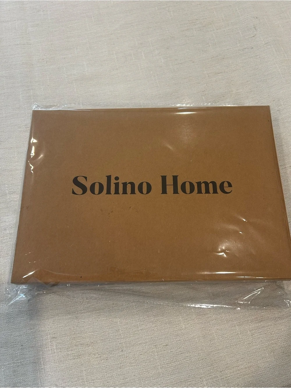 New Solino Home 100% Linen Classic Hemstitch Dinner Napkins – Grey (2 sets of 4)